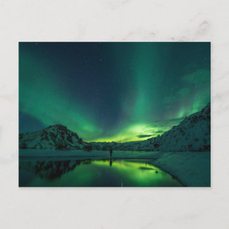 Briefkaart Night Sky (Thorsmork, IJsland)