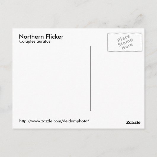 Briefkaart Noord-Flicker (Achterkant)
