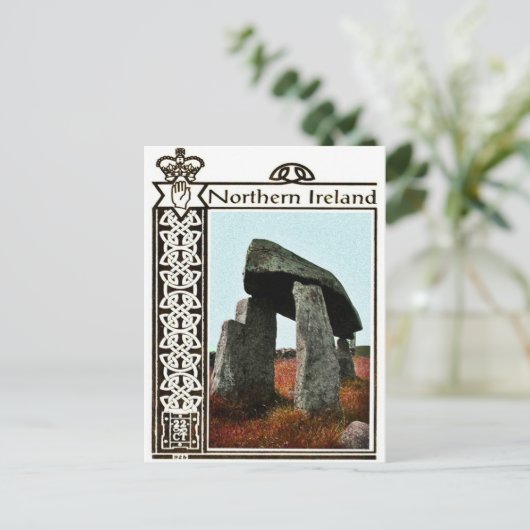  briefkaart Noord-Ierland (Staand voorkant)