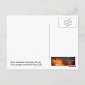 Briefkaart Noord-Noorwegen (Achterkant)