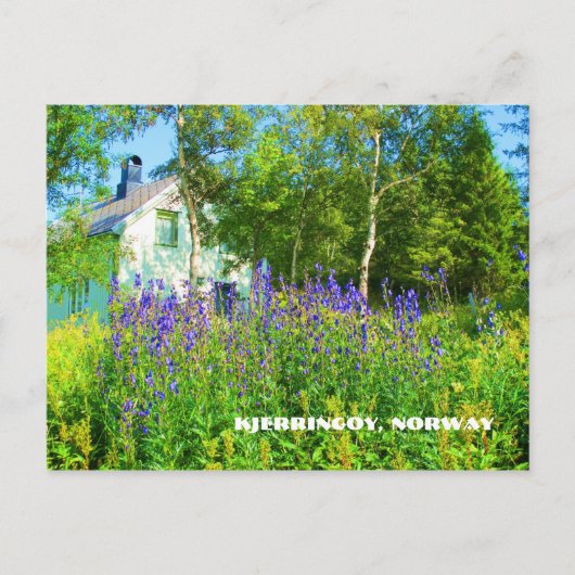 Briefkaart Noord-Noorwegen (Voorkant)