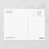 Briefkaart: Noordelijke flikkering Briefkaart (Achterkant)