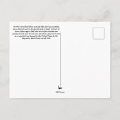 Briefkaart Noordelijke Kardinaal Couple (Achterkant)