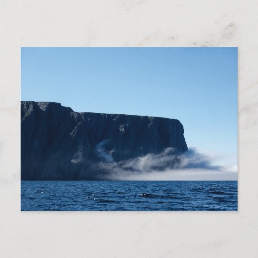 Briefkaart Noordkaap Noorwegen (Voorkant)