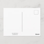 Briefkaart Noordkaap Noorwegen (Achterkant)