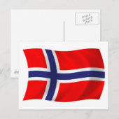 Briefkaart Noorwegen (Voorkant / Achterkant)