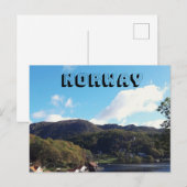 Briefkaart Noorwegen (Voorkant / Achterkant)