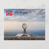Briefkaart Nordkap Norwegen (Voorkant)
