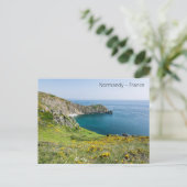 Briefkaart Normandië in Frankrijk (Staand voorkant)