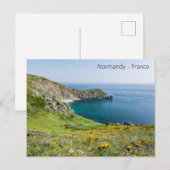 Briefkaart Normandië in Frankrijk (Voorkant / Achterkant)