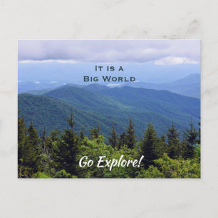 Briefkaart North Carolina Blue Ridge Mountains