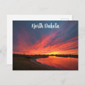 Briefkaart North Dakota (Voorkant / Achterkant)