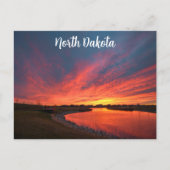Briefkaart North Dakota (Voorkant)