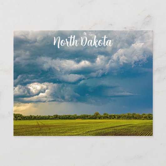 Briefkaart North Dakota (Voorkant)