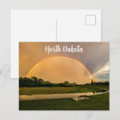 Briefkaart North Dakota (Voorkant / Achterkant)