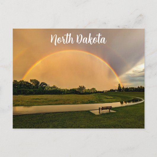 Briefkaart North Dakota (Voorkant)