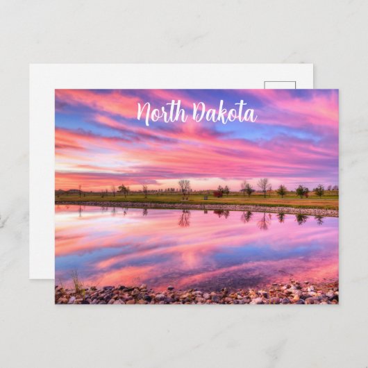 Briefkaart North Dakota (Voorkant / Achterkant)