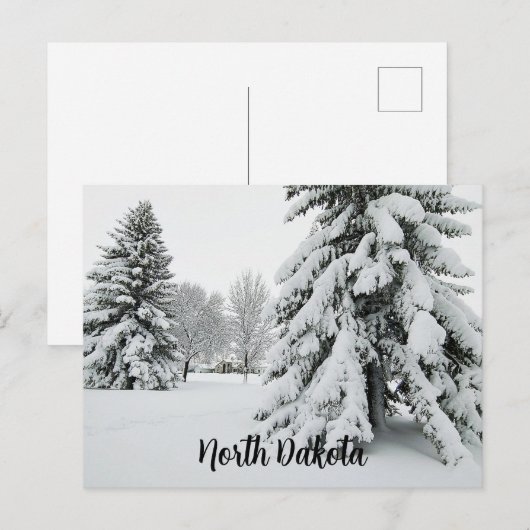 Briefkaart North Dakota (Voorkant / Achterkant)
