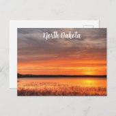 Briefkaart North Dakota (Voorkant / Achterkant)