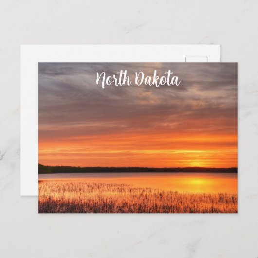 Briefkaart North Dakota (Voorkant / Achterkant)