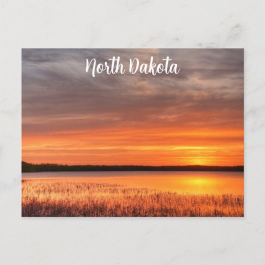 Briefkaart North Dakota (Voorkant)