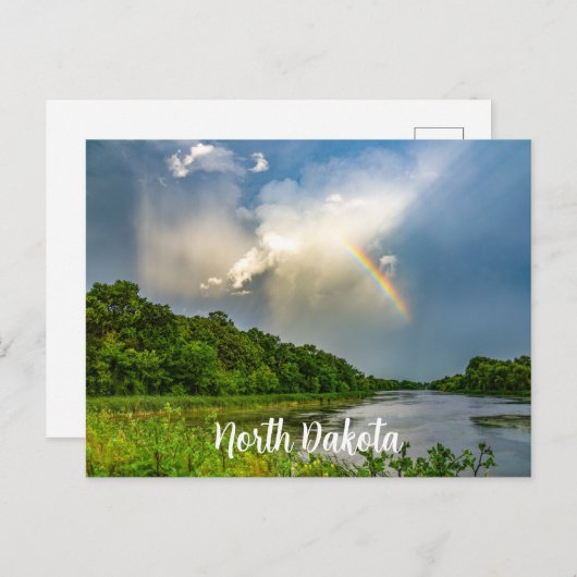 Briefkaart North Dakota (Voorkant / Achterkant)