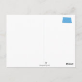 Briefkaart North Dakota Scenery (Achterkant)