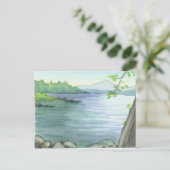 Briefkaart North Hero Vermont (Staand voorkant)