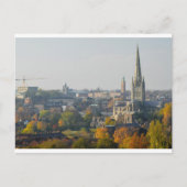 Briefkaart Norwich herfst (Voorkant)