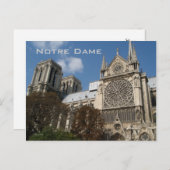 Briefkaart Notre Dame (Voorkant / Achterkant)