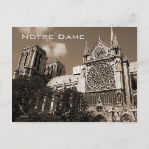 Briefkaart Notre Dame