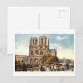  Briefkaart Notre Dame (Voorkant / Achterkant)