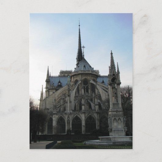 Briefkaart Notre Dame de Paris (Voorkant)