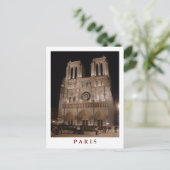 briefkaart "Notre Dame, Paris" (Staand voorkant)