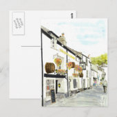 briefkaart "Noughts & Crosses" (Voorkant / Achterkant)