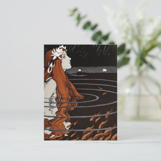 Briefkaart Nymph (Staand voorkant)