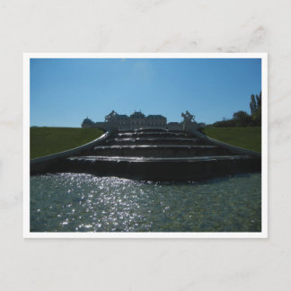 Briefkaart - Oberes Belvedere en Fontain, Wien