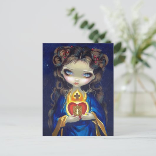 briefkaart "Occulta Cordis" (Staand voorkant)