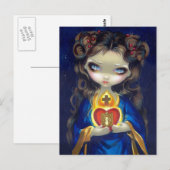 briefkaart "Occulta Cordis" (Voorkant / Achterkant)