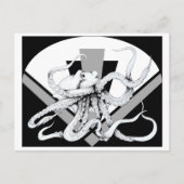 Briefkaart Octopus Tower van ZNDC Studio (Voorkant)