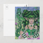 briefkaart "Ode naar groen Beer" (Voorkant / Achterkant)