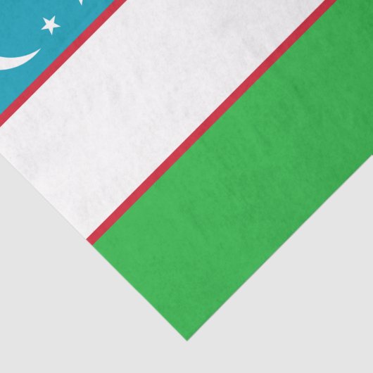 Briefkaart Oezbekistan Tissuepapier (Detail)