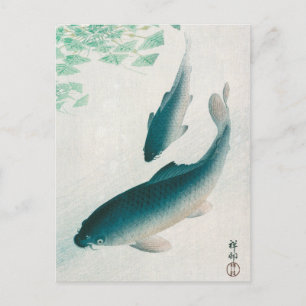 BRIEFKAART : OHARA KOSON : CARP/KOI 1926