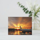 Briefkaart O'Hare International Airport (Chicago) (Staand voorkant)