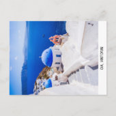 Briefkaart Oia Santorini (Voorkant)