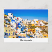 Briefkaart Oia Santorini (Voorkant)
