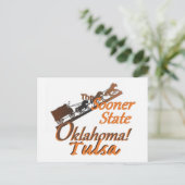 Briefkaart OKLAHOMA (Staand voorkant)