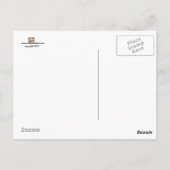 briefkaart Old Montreal sepia fotoscene (Achterkant)