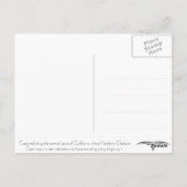 BRIEFKAART - olifantenzegel (Achterkant)