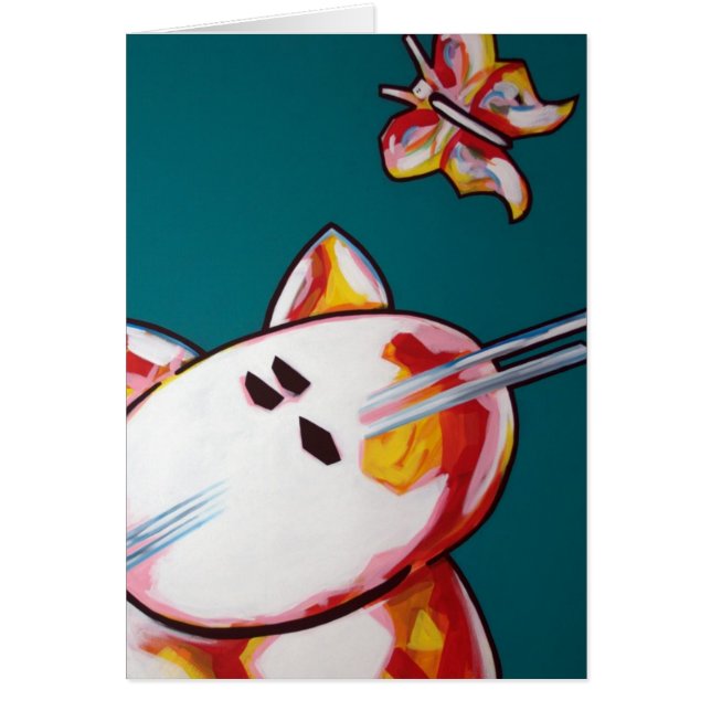 Briefkaart omhoog (Voorkant)